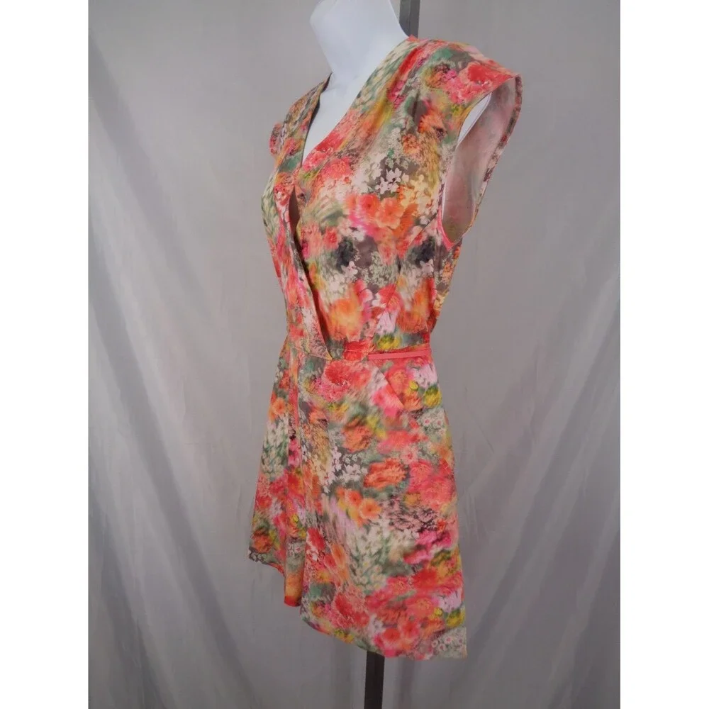Athleta Floral Marlow Romper Renewed Bloom Pink Size Small - Picture 6 of 16